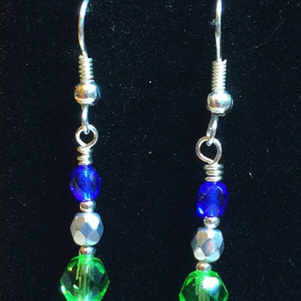 Seahawks Earrings - Etsy