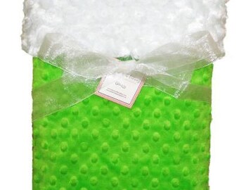 Personalized Irish Baby Blanket, Irish Baptism Blanket, Minky Baby Blanket, St. Patrick's Day Baby