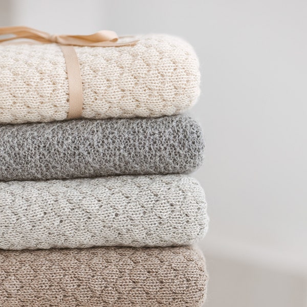 Alpaca Wool Blanket Etsy