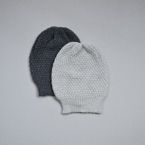 Textured knit hat for kids image 3