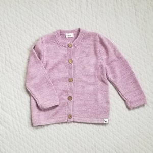 Baby Cardigan in Alpaca Wool for Boy Girl Newborn 2 Years - Etsy