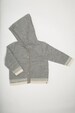 Hooded knit sweater baby alpaca knit hoodie wool knit cardigan gray brown white knitted wool jacket baby boy girl coat baby gift knit hoodie 