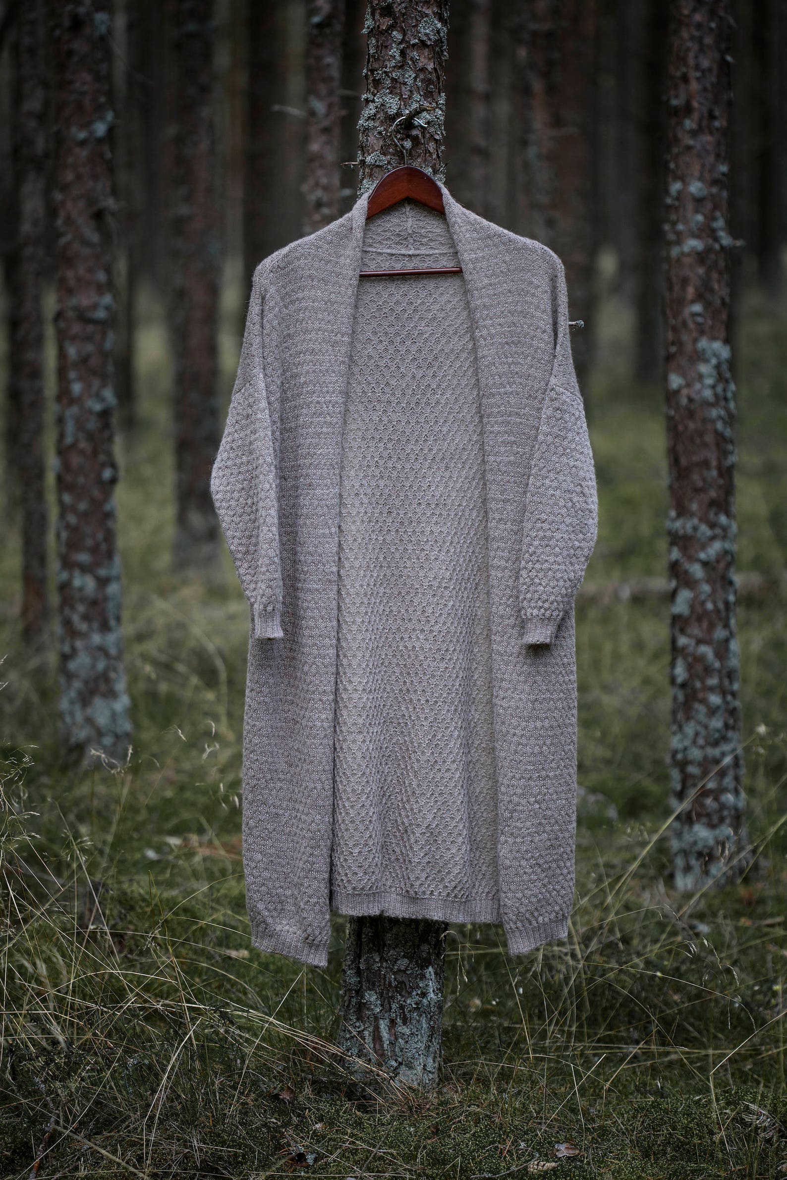 Long Alpaca Cardigan