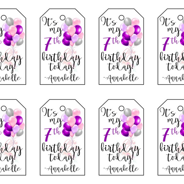 Purple Tags - Etsy