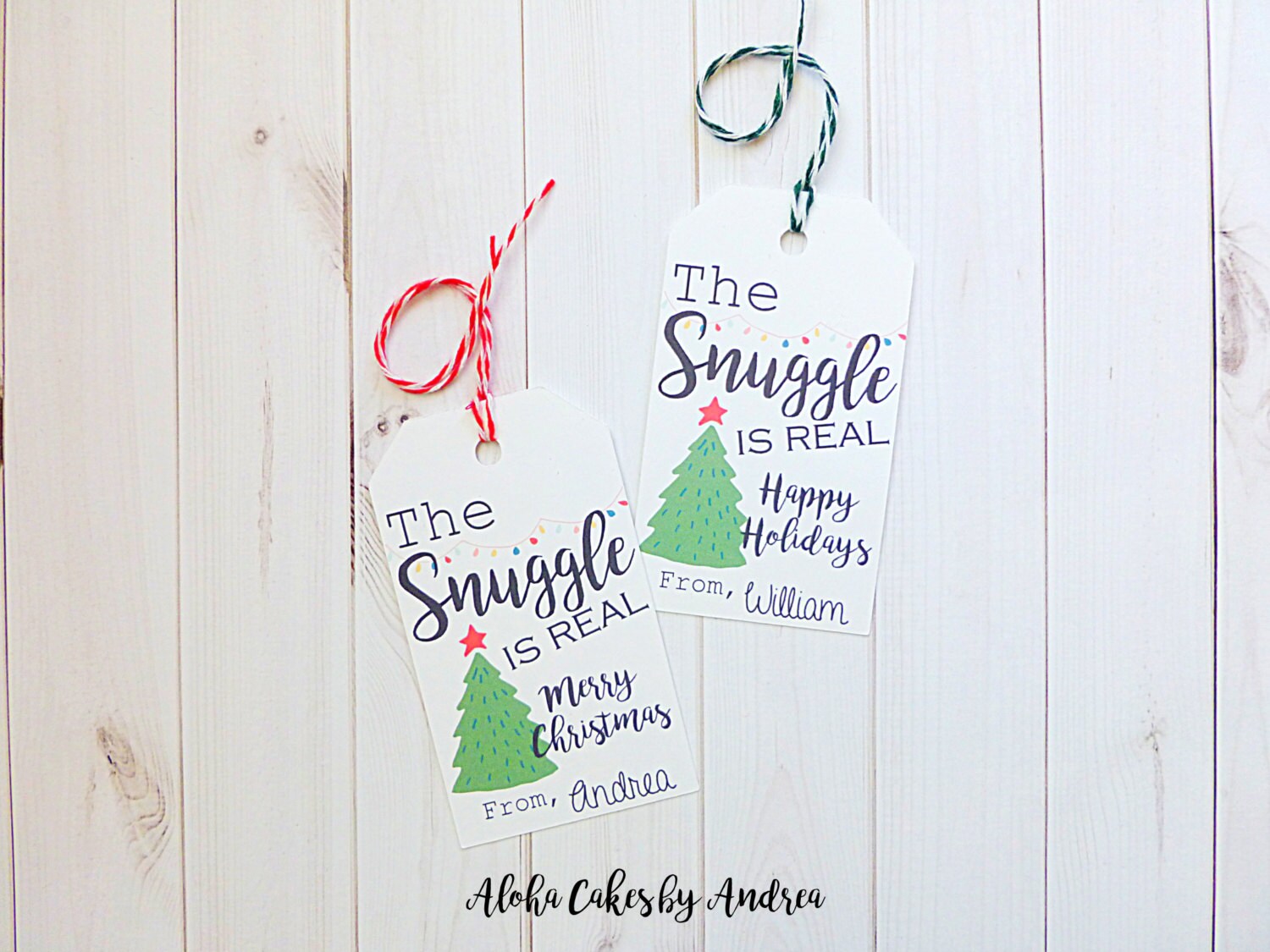 The Snuggle is Real Tag Personalized Blanket Tag Merry Etsy