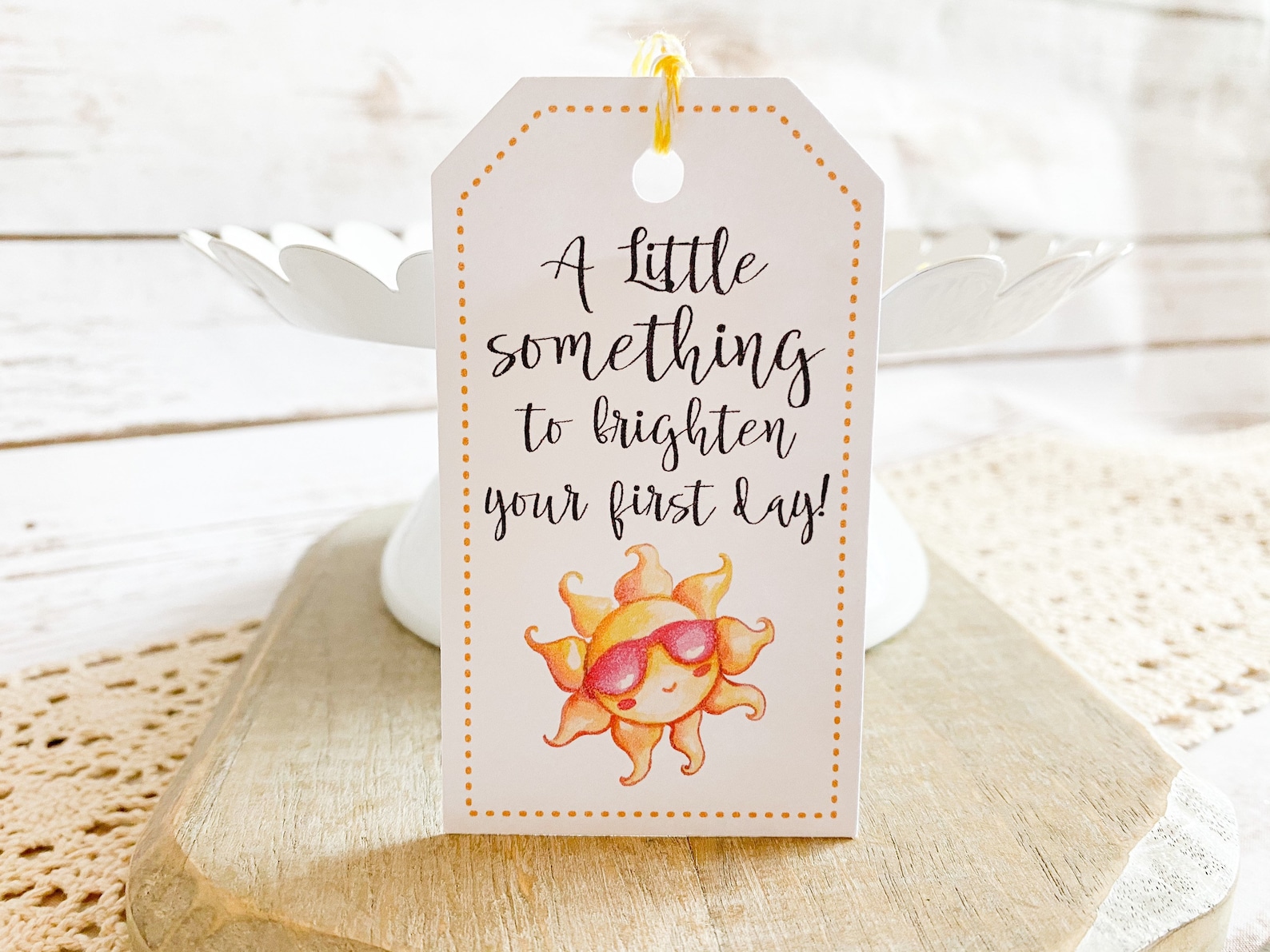 A Little Something To Brighten Your First Day Sunshine Gift Etsy a-little-something-to-brighten-your-first-day-sunshine-gift-etsy