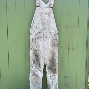 Vintage Lee Cotton Overalls, 70s/Worn/Distressed/Denim, Coveralls,