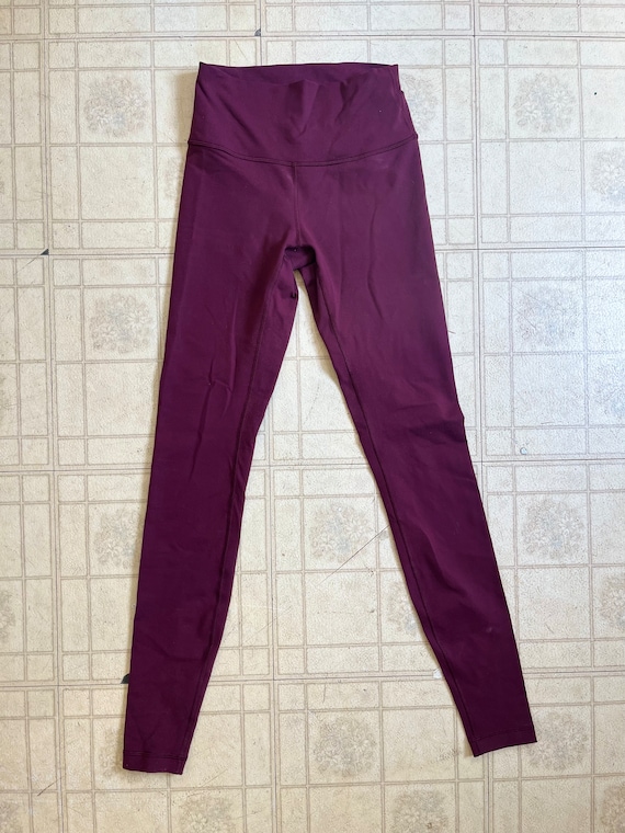 Red leggings size small 4-6