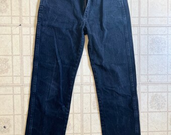 29” Waist Vintage Rustler Jeans/Black Denim