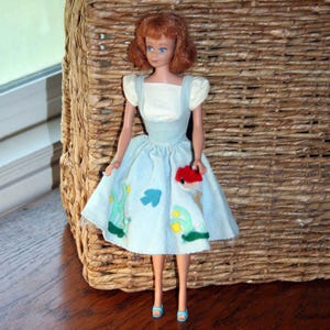 1963 Mattel Midge, Barbies Freundin, in Original 1960 Friday Night Date - JAPAN