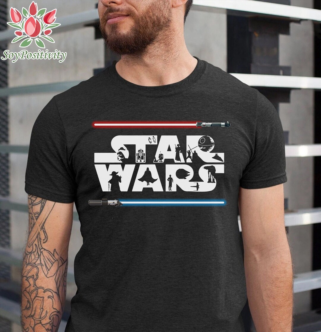 Star Wars Tshirt Cool Star Wars Shirt Star Wars Shirt Etsy