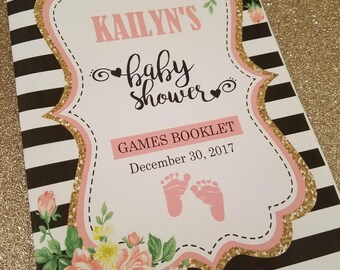 Royal Prince Baby Shower Games Booklet Printed Etsy