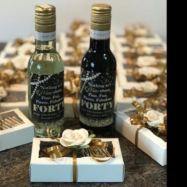 Mini Bottle Labels - Etsy