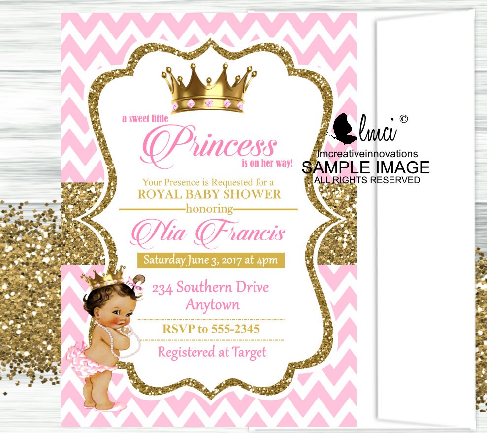 Royal Princess Invitations 6