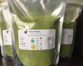 Moringa Leaves Powder Raw  8 oz