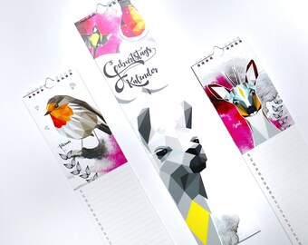 Calendrier d'anniversaire - MONKIMIA - design NOUVEAU