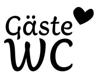 Adhesivos para puertas - adhesivos - aseo de invitados