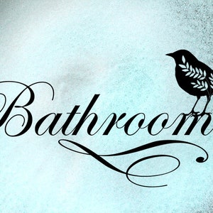 Wall decal bathroom image 2