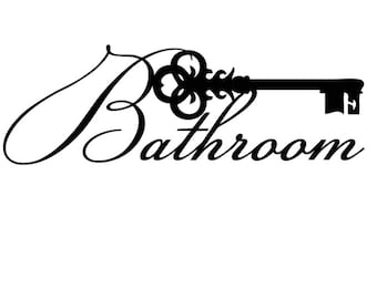 Vinilo decorativo - Baño - Baño - Shabby chic