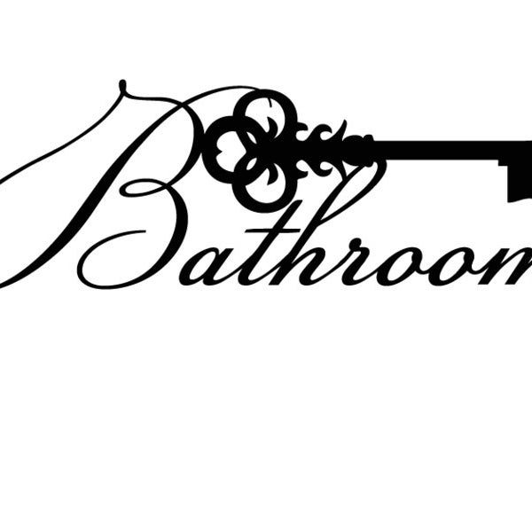Wandtattoo - Bathroom - Bad - Shabby chic