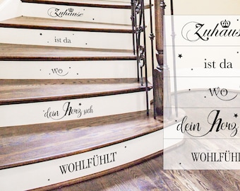 staircase, stairway, stairs quote - wall decal