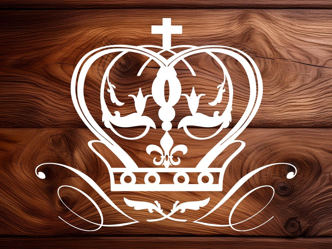 Wall Decal - Furniture Sticker - Crown - Etsy