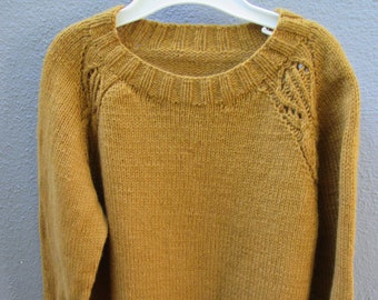 Hand stricken Kinder Pullover. Weiche Wolle Pullover. Kleinkind Pullover. Weiche Wolle Pullover. Größe 18-24 Monate. Bereit zum Versand.