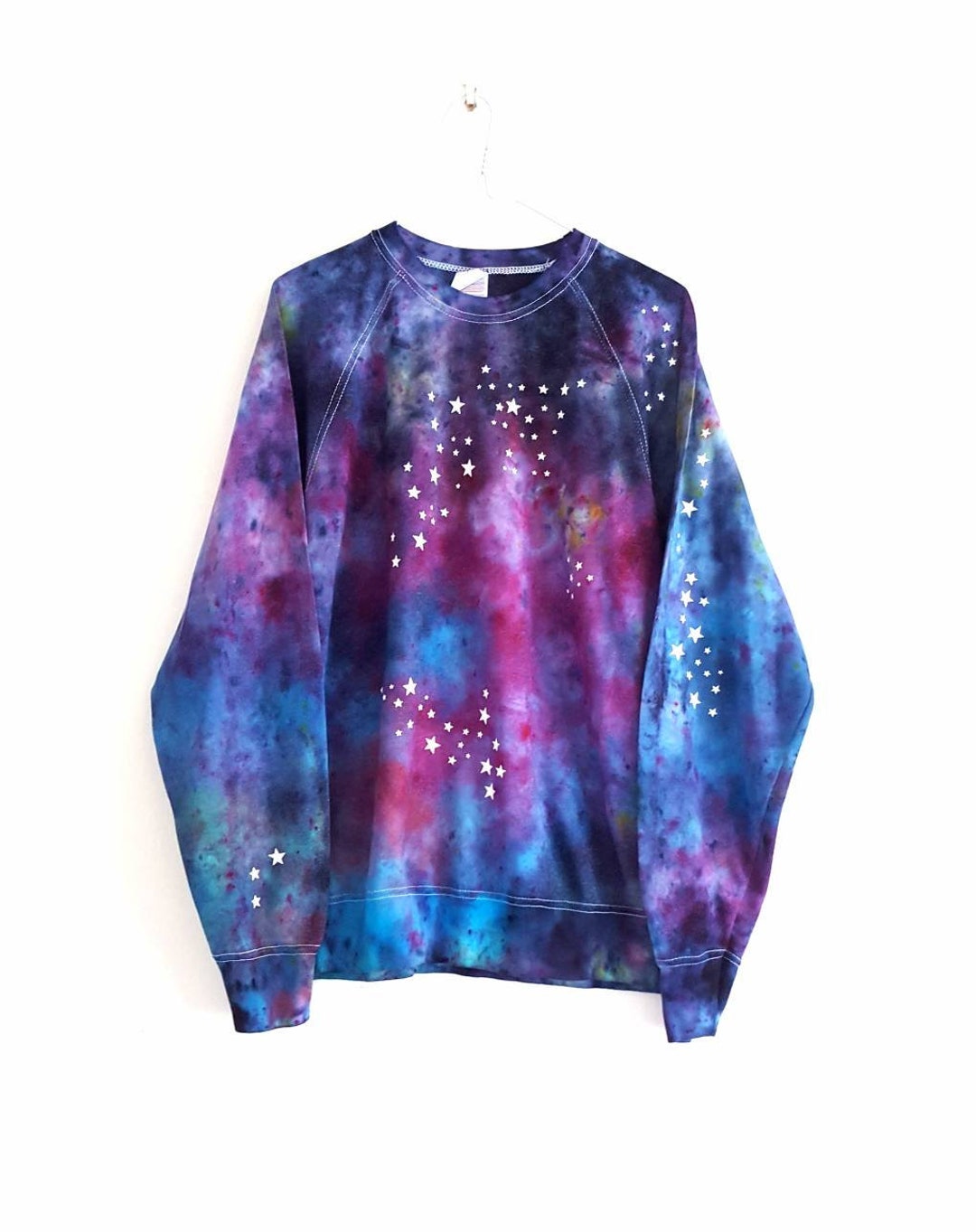 Grunge Sweater Galaxy Tie Dye Unisex Jumper Tie Dyed - Etsy UK