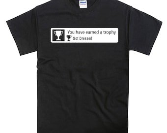 PSN Trophy Got Dressed Tshirt