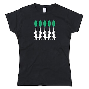 Ladies White Pikmin Inspired Tshirt