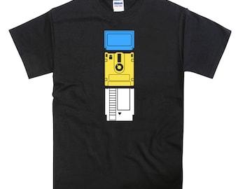 NES Cartridge History Tribute T-shirt