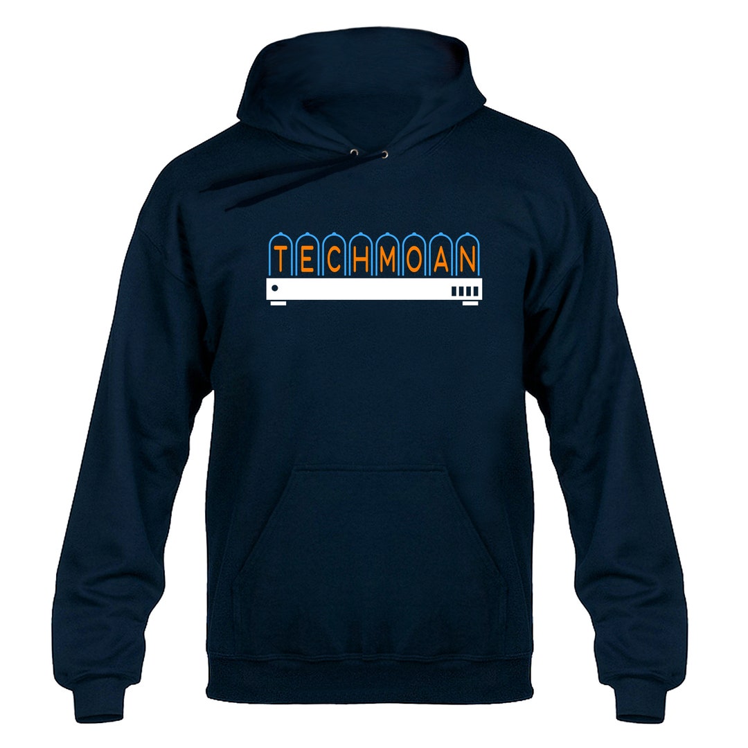 Techmoan Clock Techmoan Nixie Clock Logo Hoody Hoodie Hooded Sweater Navy Blue - Etsy UK