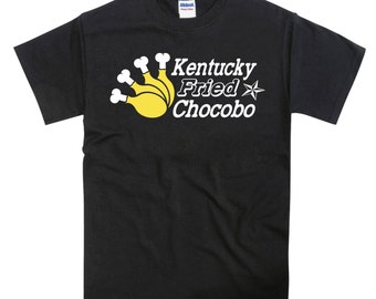 Kentucky Fried Chocobo KFC Food Parody Tshirt