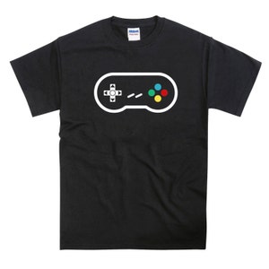 SNES Super Nintendo Famicom Joypad Tribute Tshirt