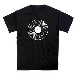 Techmoan Vinyl LP Logo Tshirt