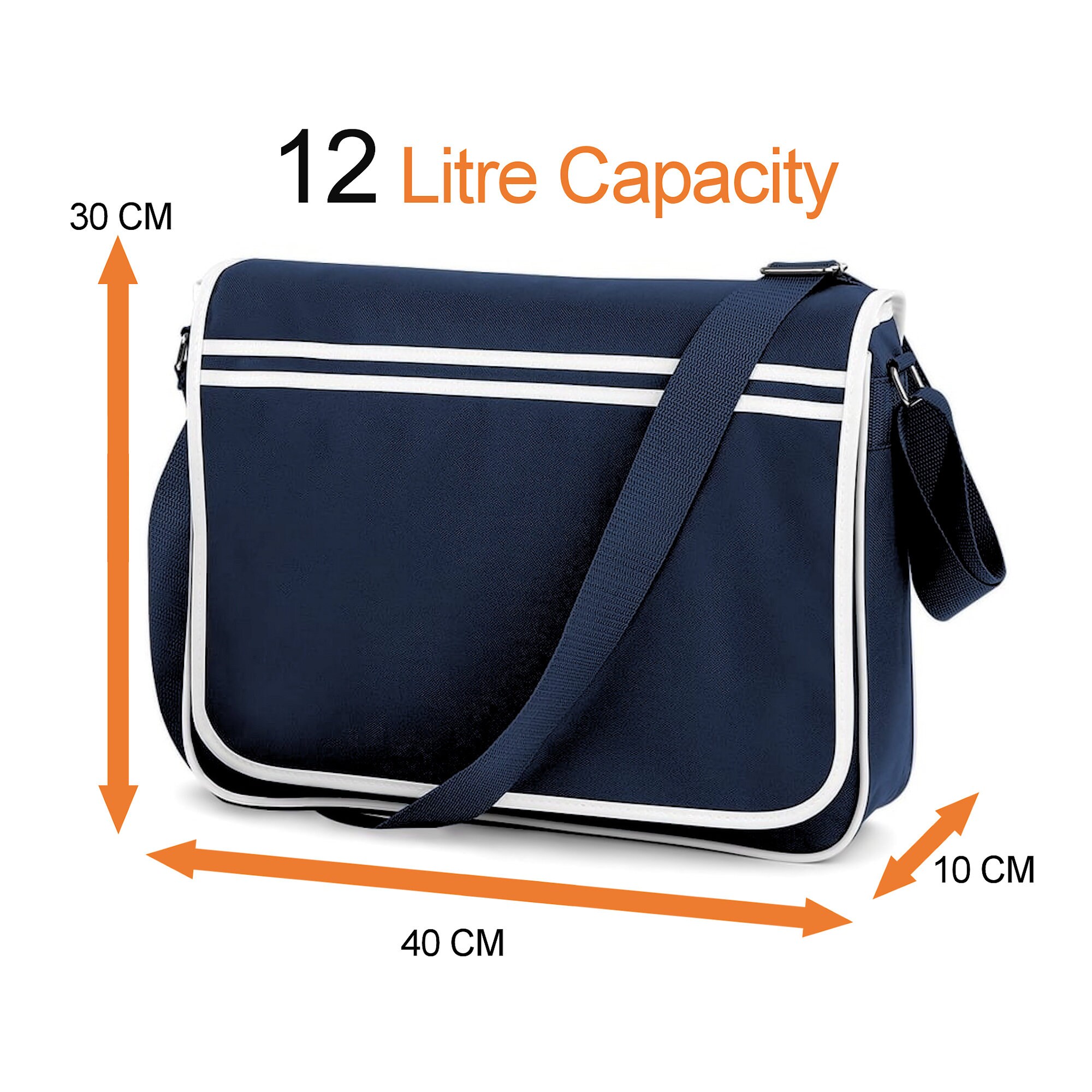 Techmoan Clock Techmoan Nixie Clock Logo Navy Blue Messenger Shoulder Bag - Etsy