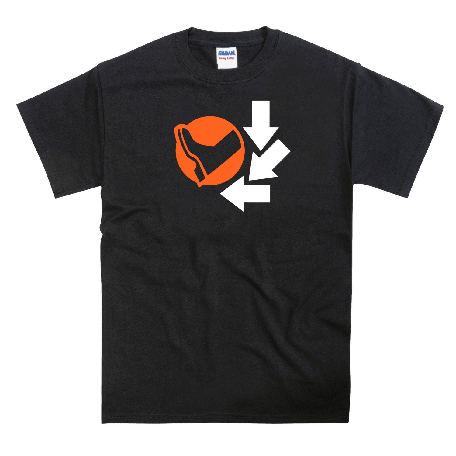 Image of Fighting Game Kick Symbol Tshirt