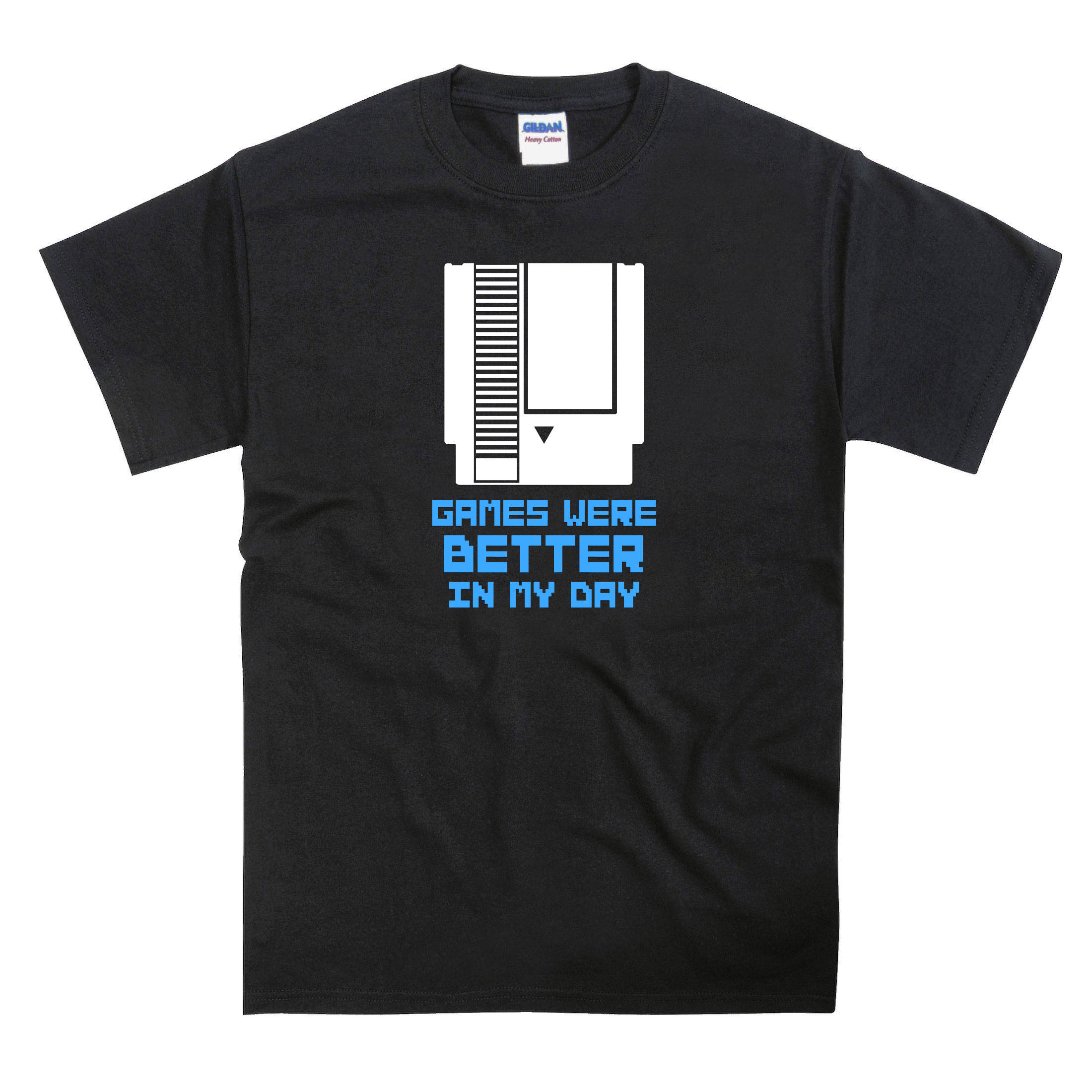 Image of Games Were Better in My Day Nes Game Cartridge Tshirt