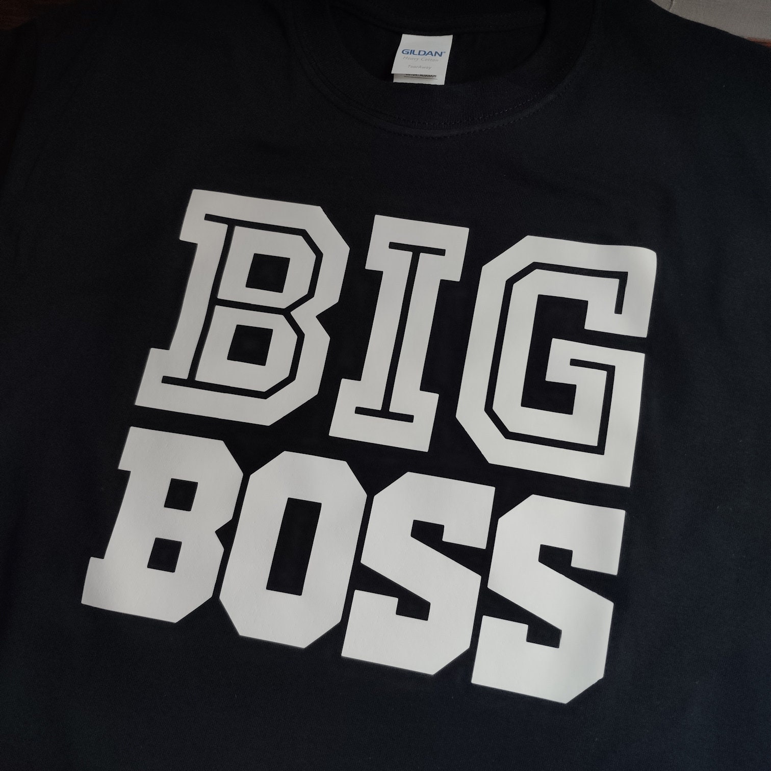 Big Boss Slogan Tshirt - Etsy