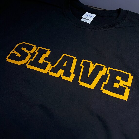 SLAVE Slogan Funny Work Uniform Unisex Tshirt - Etsy