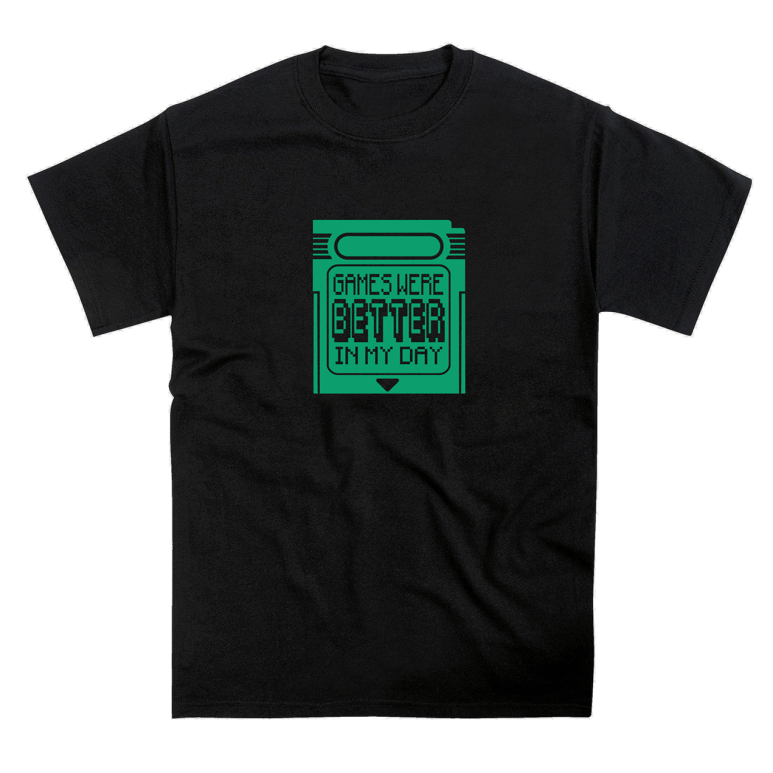 Image of Games Were Better in My Day Gameboy Game Cartridge Tshirt
