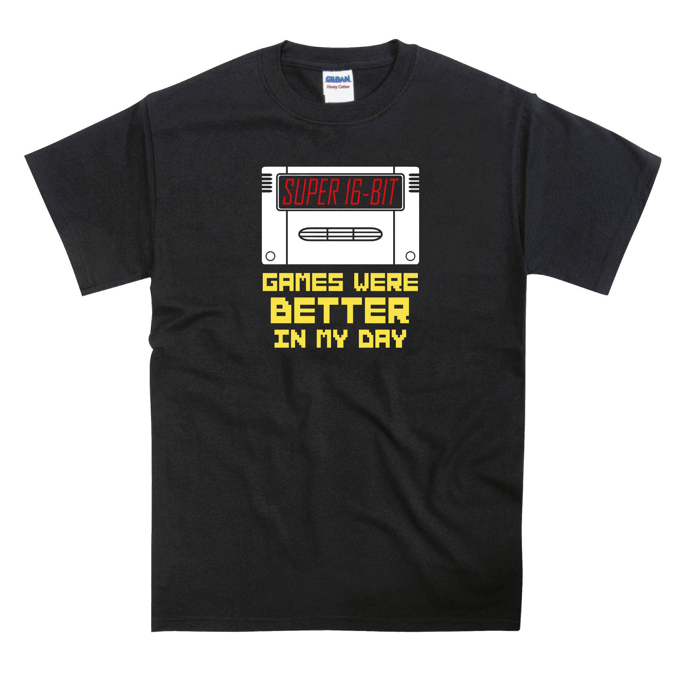 Image of Games Were Better in My Day Snes Super Famicom Cartridge Tribute Tshirt