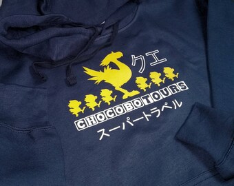 Chocobo Tours Fantasy Final Inspired Premium Quality Unisex