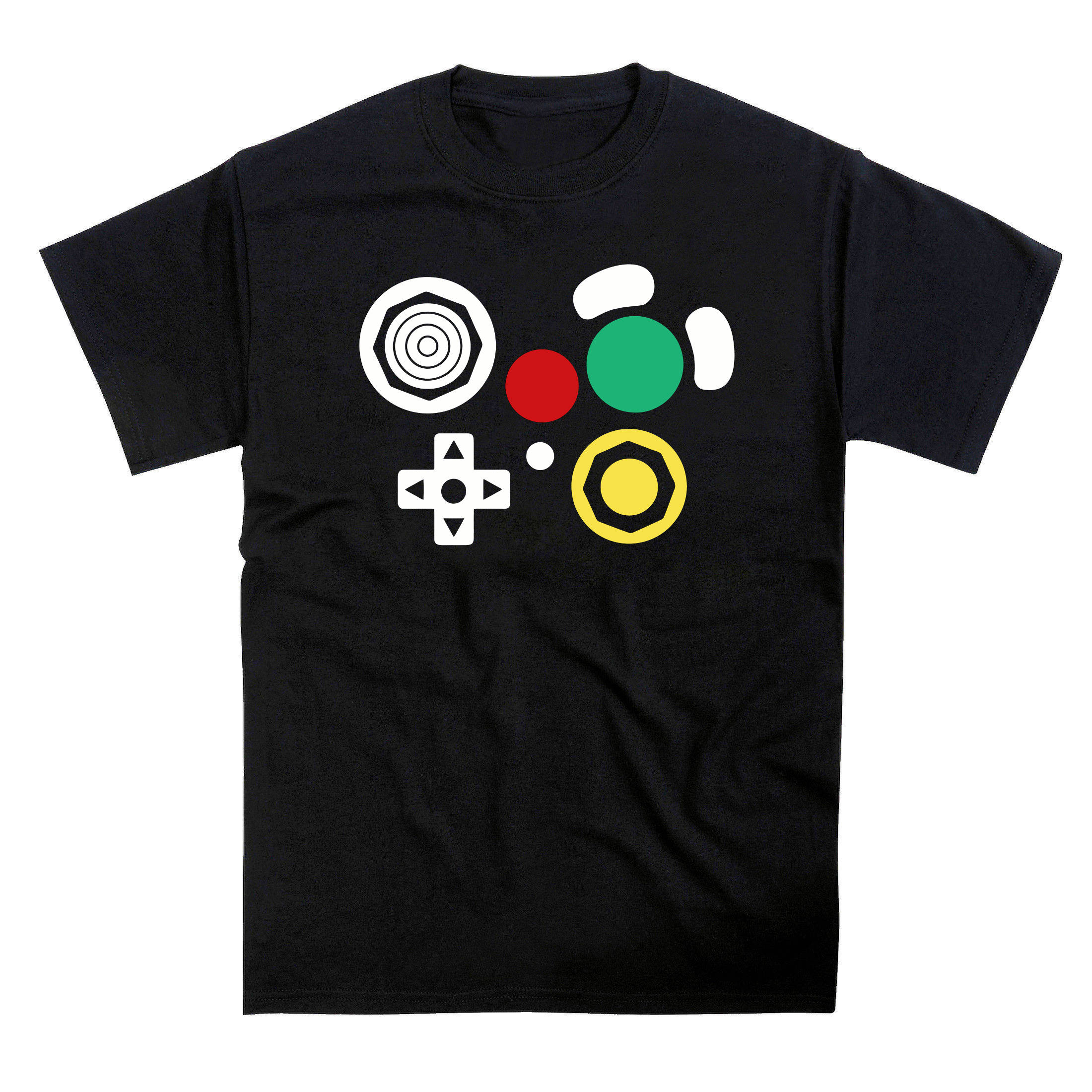 Image of Gamecube Controller Buttons Tshirt