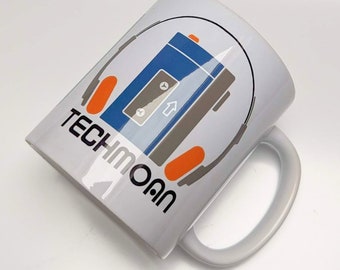 Techmoan Classic Walkman & Cassette Tape Ceramic Tea Coffee Mug (325ml)