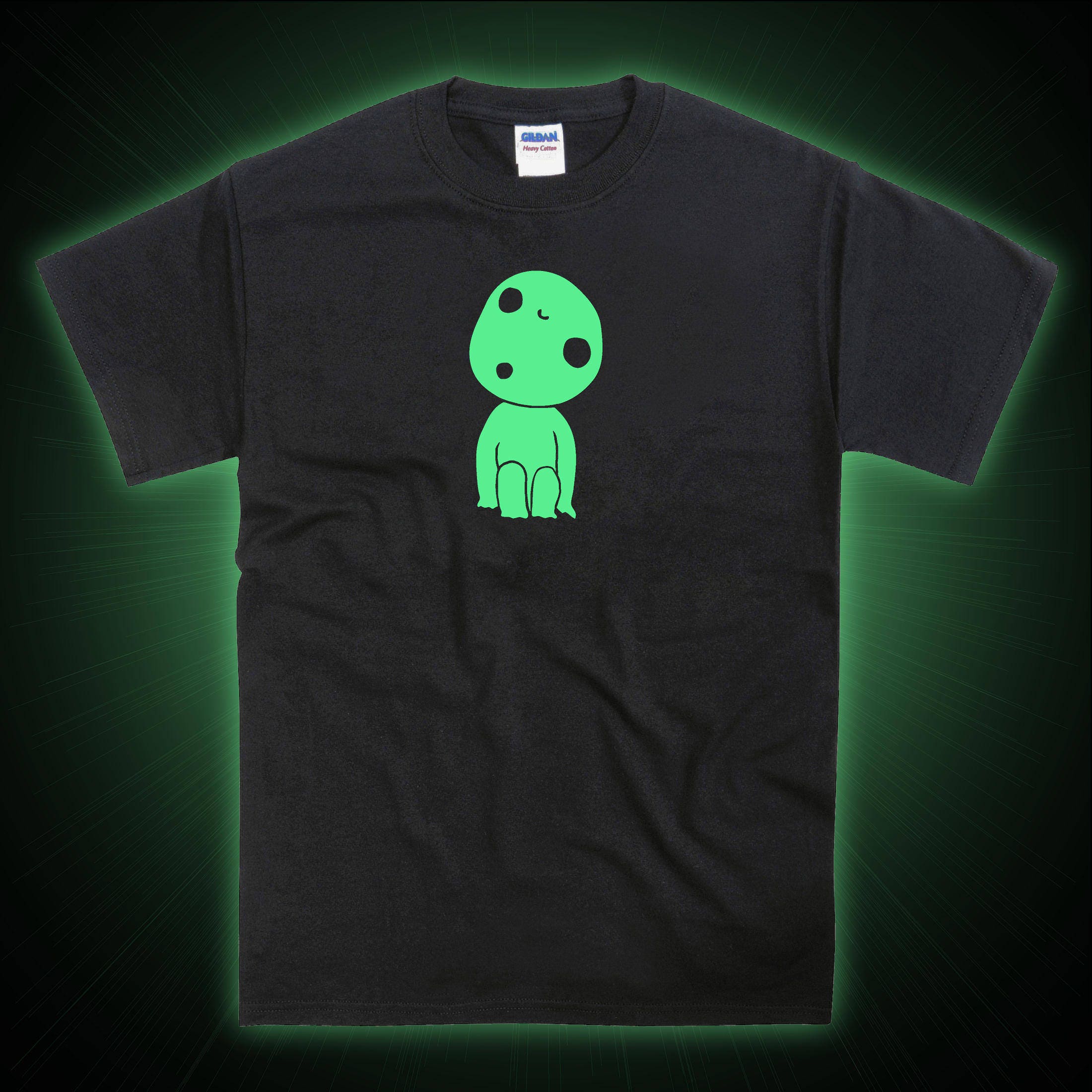 Image of Forest Child Spirit Glow in The Dark Tshirt