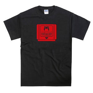 Virtual Boy Game Cartridge Tribute Tshirt
