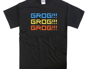 Grog Monkey Island Pirates Tribute Tshirt