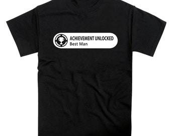 Xbox Achievement Best Man Tshirt