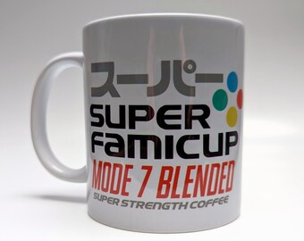 Super Famicup Parody Coffee Tea Ceramic Mug (325ml)